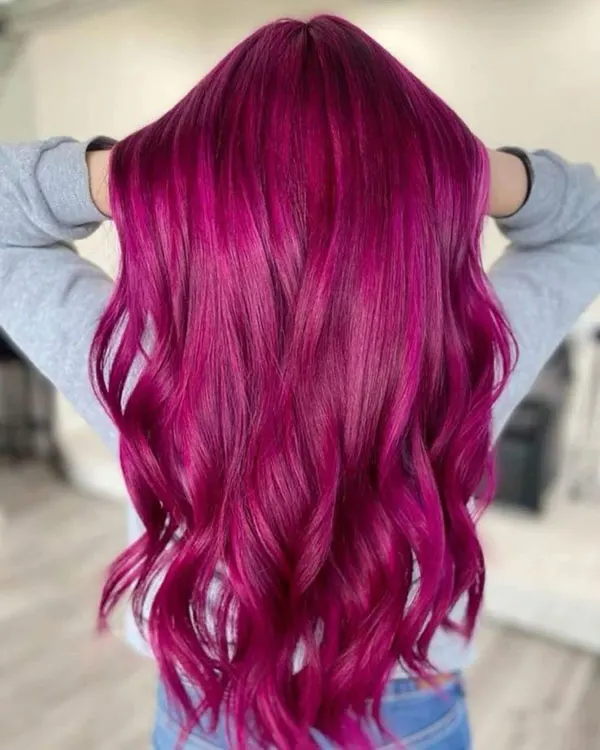 Magenta hair color 6