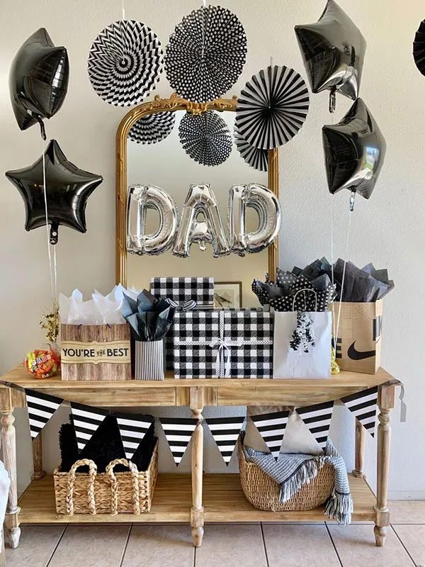 Mens Day table setting 12