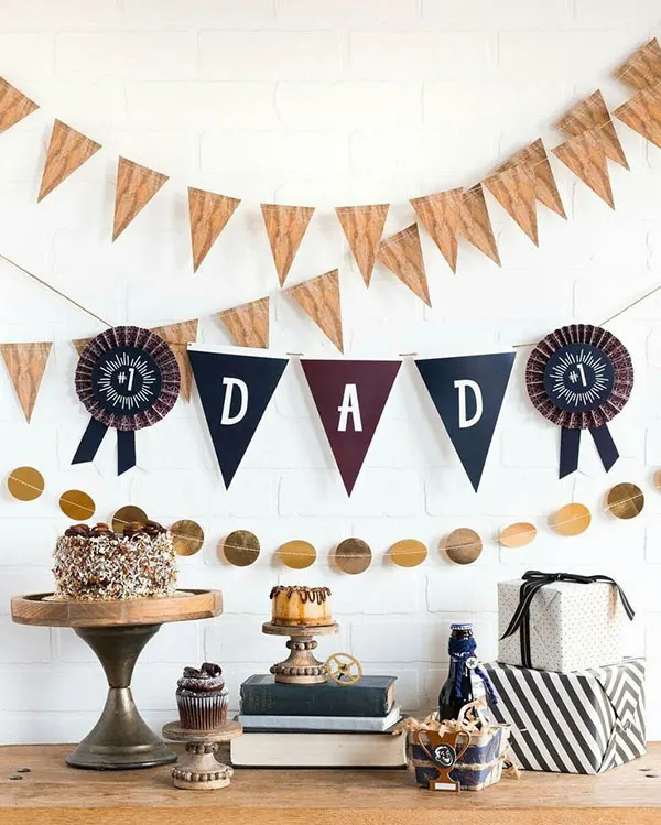 Mens Day table setting 17