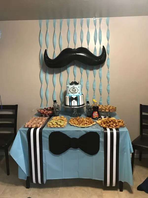 Mens Day table setting 8