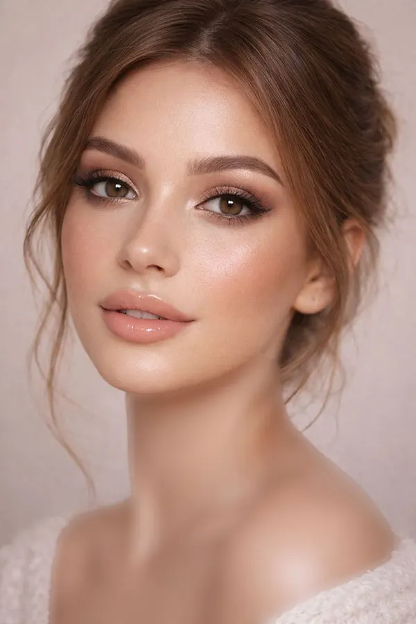 31 مدل میکاپ نچرال دخترونه؛ لطیف، شفاف، دلبر! 22 Natural makeup 22