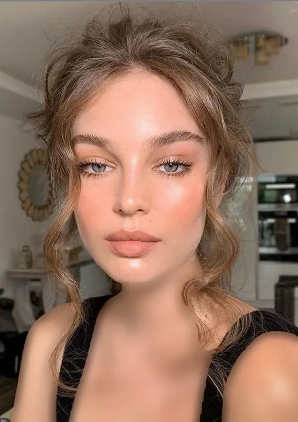 31 مدل میکاپ نچرال دخترونه؛ لطیف، شفاف، دلبر! 26 Natural makeup 26