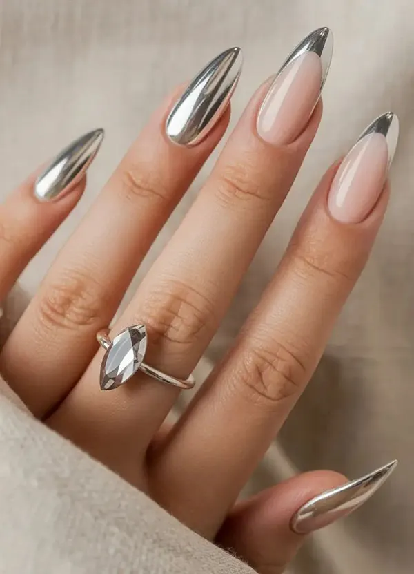 کاشت ناخن جدید دخترونه 2026 | ترندهایی که دستهات رو لاکچریتر از همیشه نشون میدن💅 19 New nail implant 15
