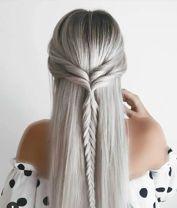 Open weave hairstyle 1