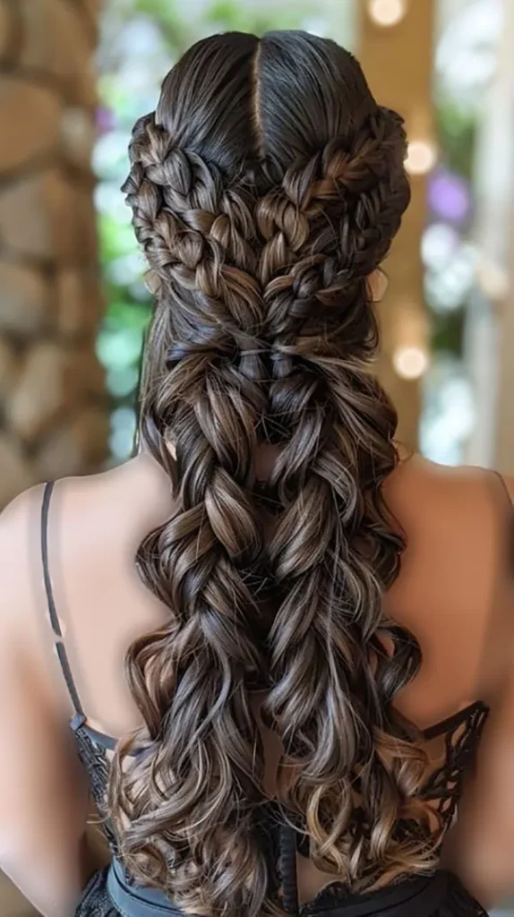 Open weave hairstyle 23