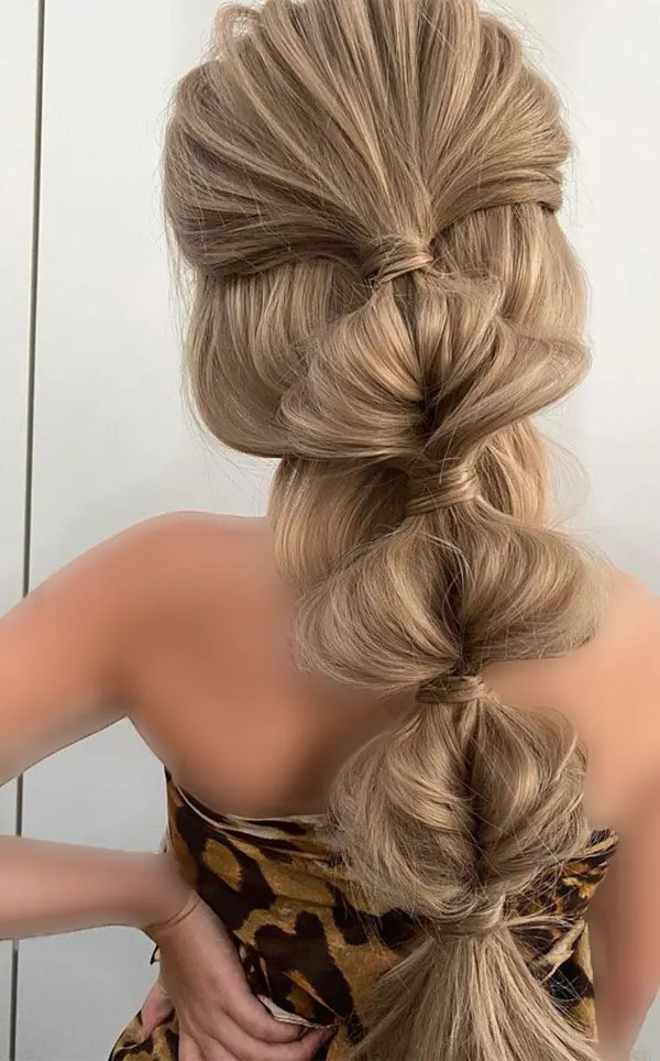 Open weave hairstyle 24