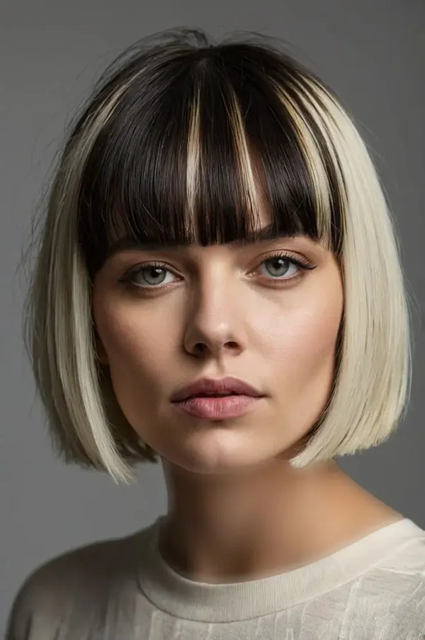 Pieced hair color model 12