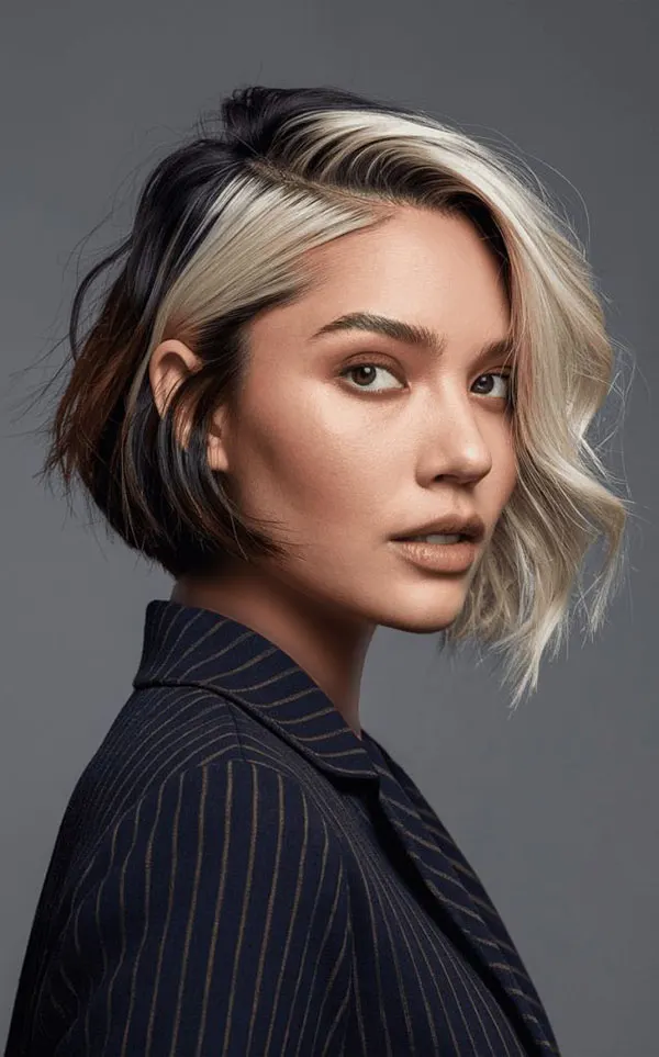 Pieced hair color model 23