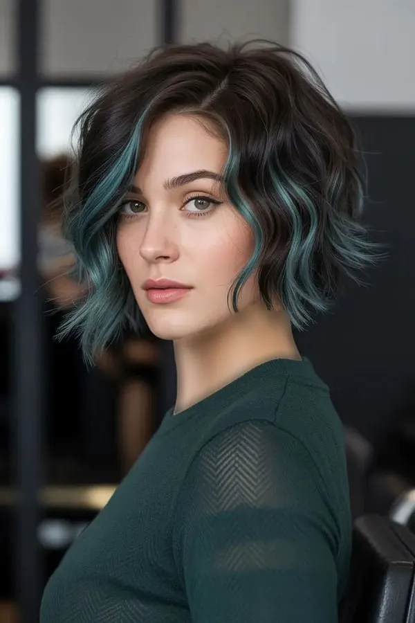 Pieced hair color model 25