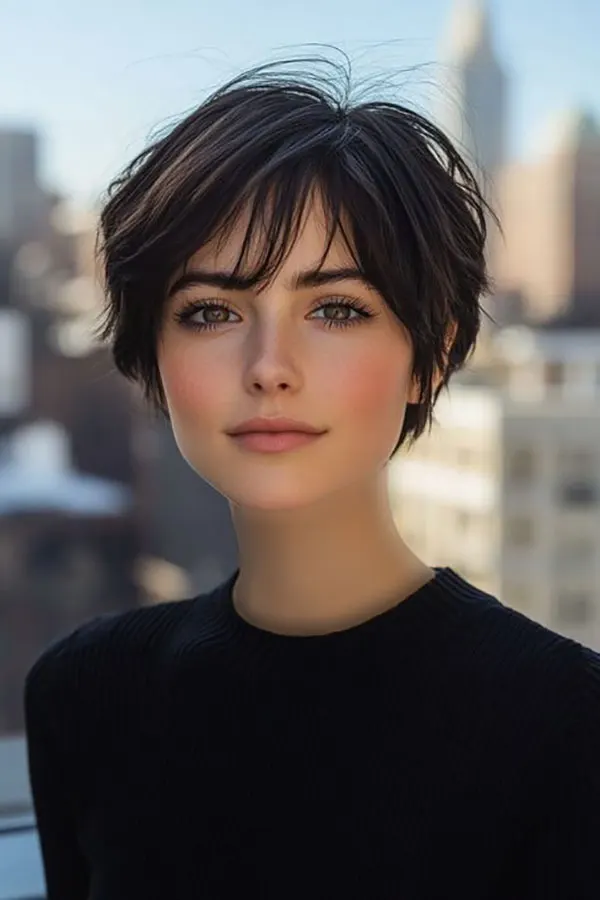 Short front hair style 13