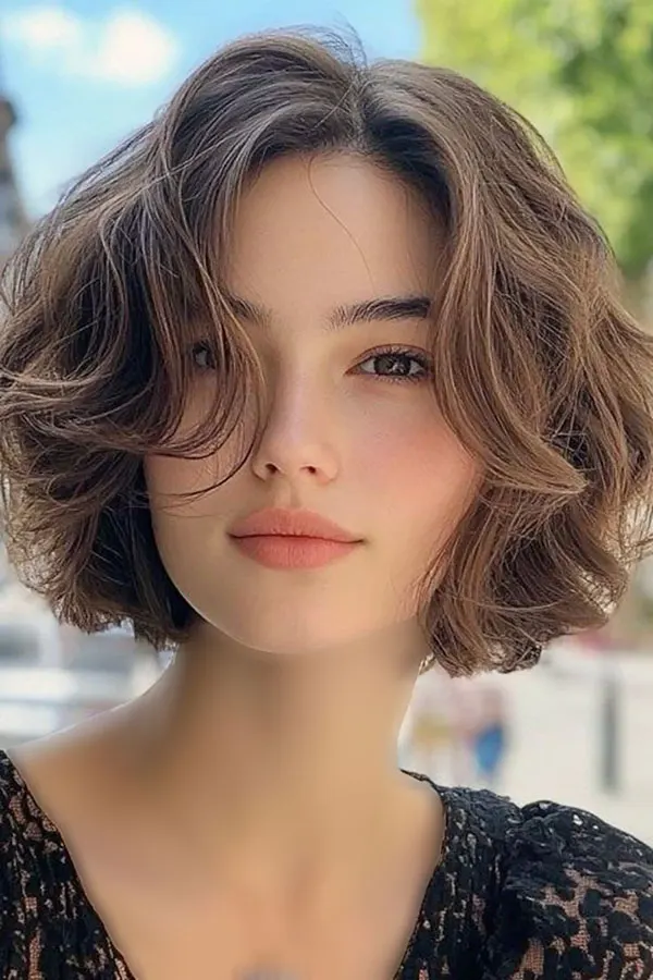 Short front hair style 14