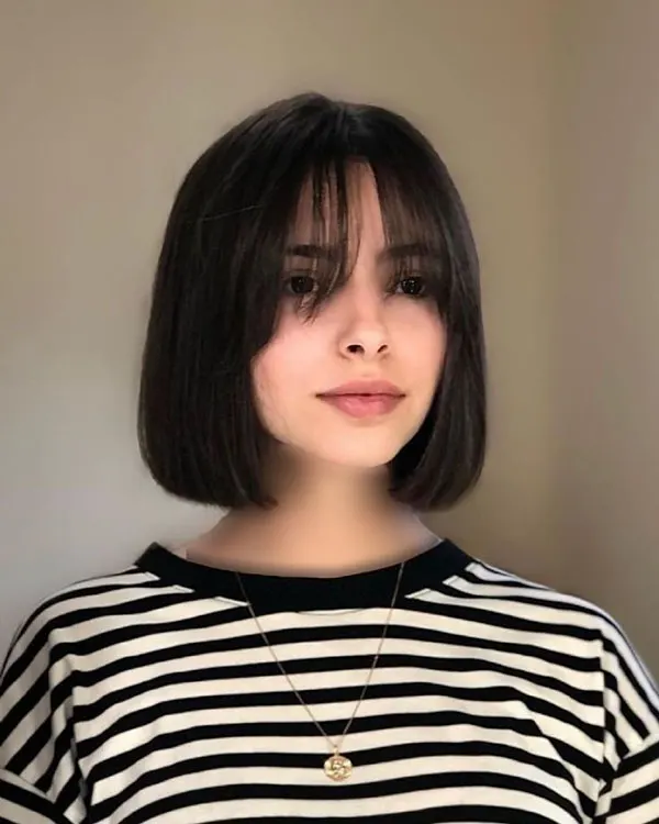 Short front hair style 19