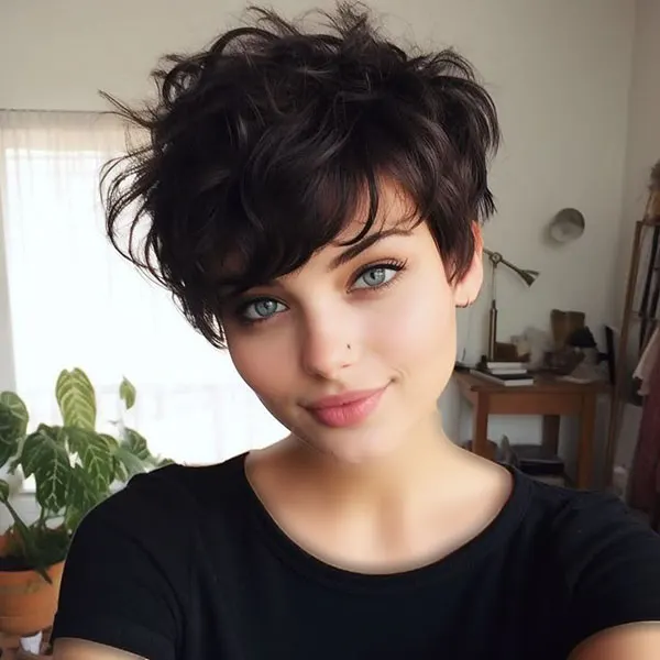 Short front hair style 21