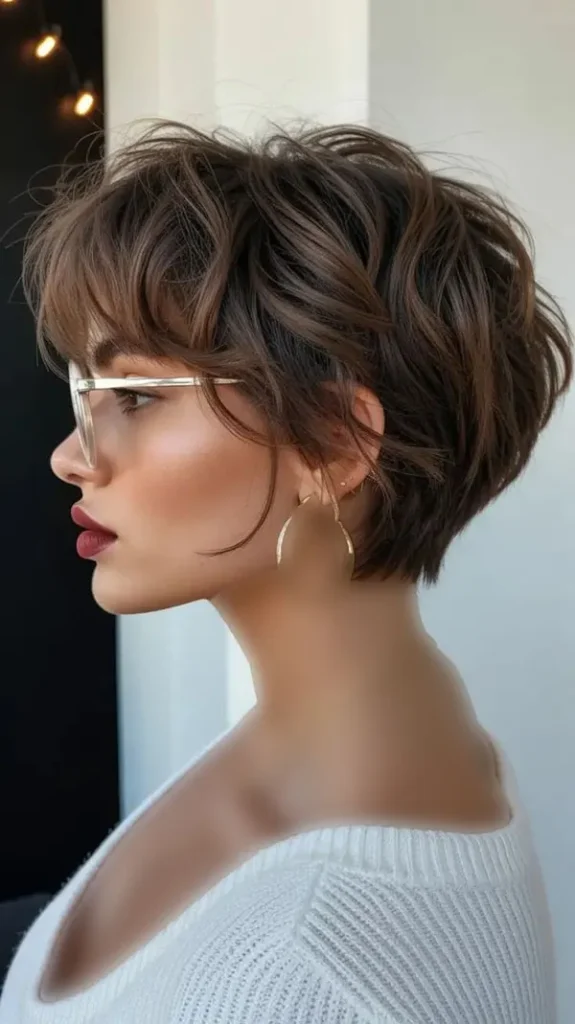 Short front hair style 25