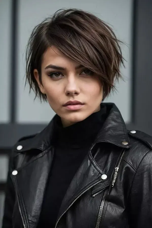 Short front hair style 28