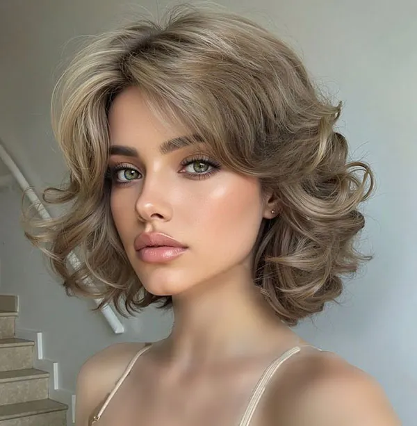 Short front hair style 29