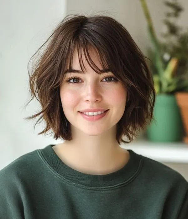 Short front hair style 3