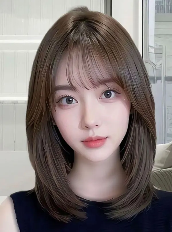 Short front hair style 4