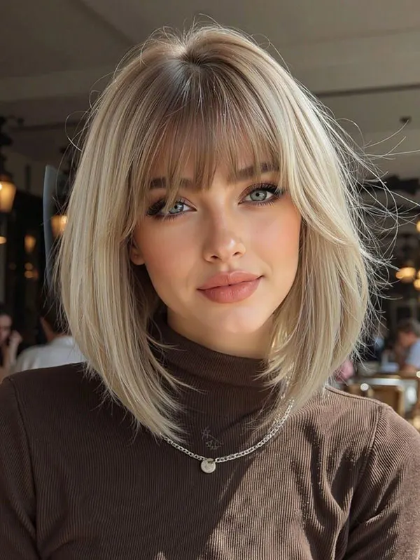 Short front hair style 6