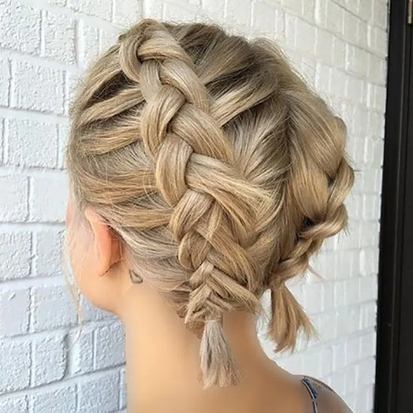 33 مدل بافت مو کوتاه ساده در منزل | انتخاب دخترای شیکپسند! 21 Simple short hair weave at home 17