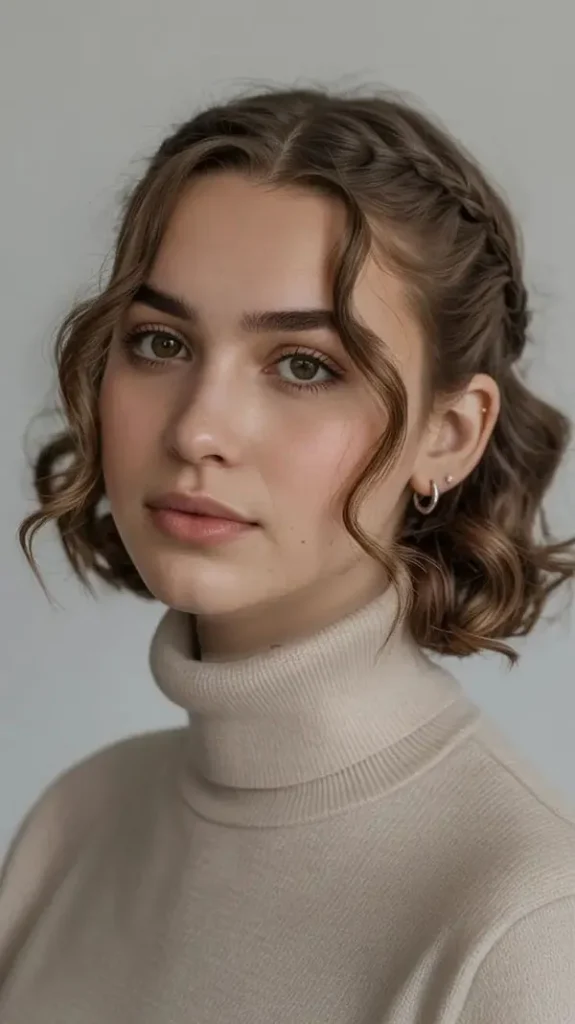 33 مدل بافت مو کوتاه ساده در منزل | انتخاب دخترای شیکپسند! 23 Simple short hair weave at home 19