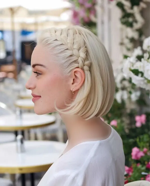 33 مدل بافت مو کوتاه ساده در منزل | انتخاب دخترای شیکپسند! 20 Simple short hair weave at home 22