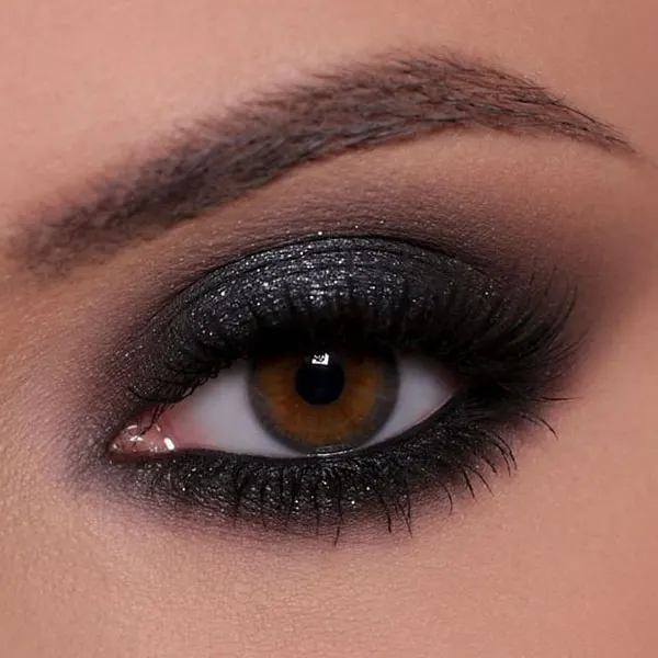 31 مدل سایه چشم سیاه زنانه | حقیقتی که درباره اسموکی بهت نمیگن! 13 Black eye shadow 11