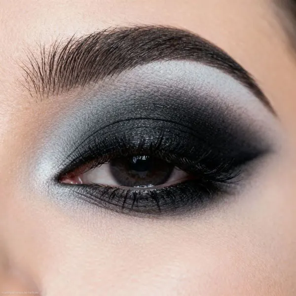 31 مدل سایه چشم سیاه زنانه | حقیقتی که درباره اسموکی بهت نمیگن! 19 Black eye shadow 15