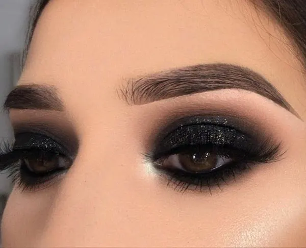 31 مدل سایه چشم سیاه زنانه | حقیقتی که درباره اسموکی بهت نمیگن! 28 Black eye shadow 27