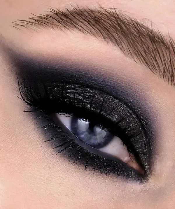 31 مدل سایه چشم سیاه زنانه | حقیقتی که درباره اسموکی بهت نمیگن! 31 Black eye shadow 29