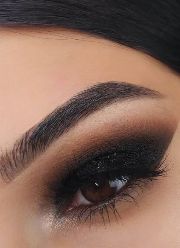 31 مدل سایه چشم سیاه زنانه | حقیقتی که درباره اسموکی بهت نمیگن! 33 Black eye shadow 30