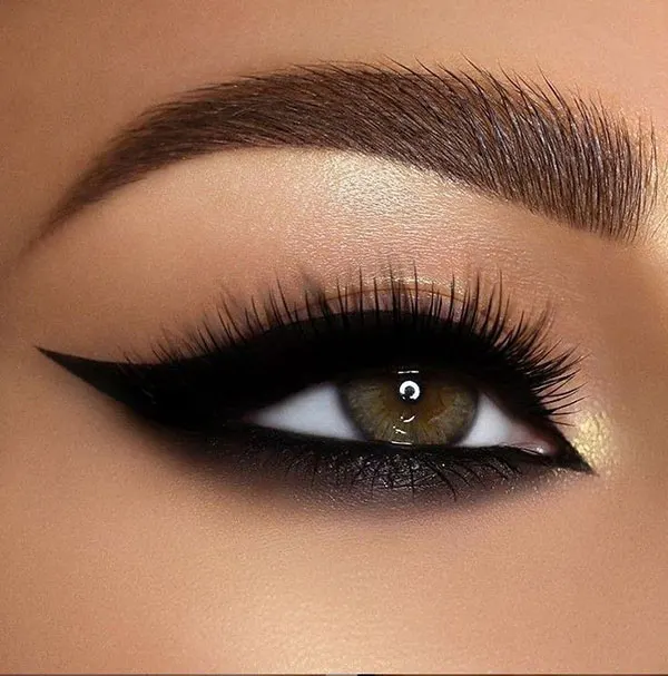 31 مدل سایه چشم سیاه زنانه | حقیقتی که درباره اسموکی بهت نمیگن! 7 Black eye shadow 6