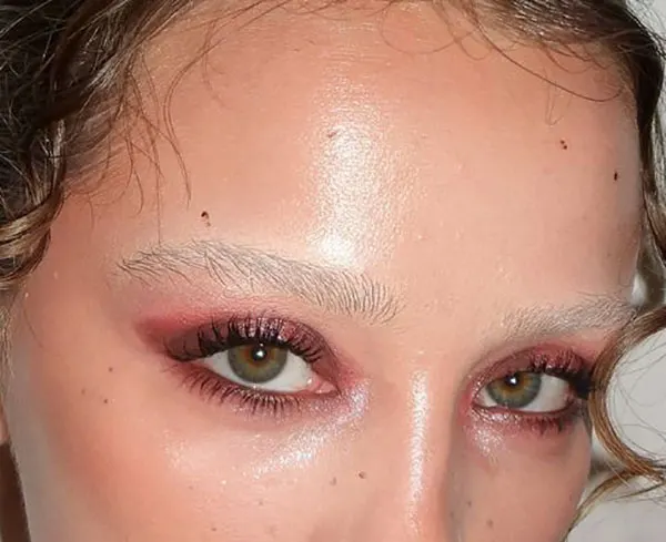 Bleach eyebrows 19