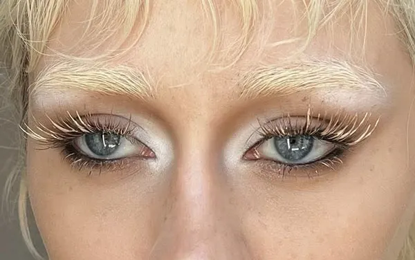 Bleach eyebrows 25