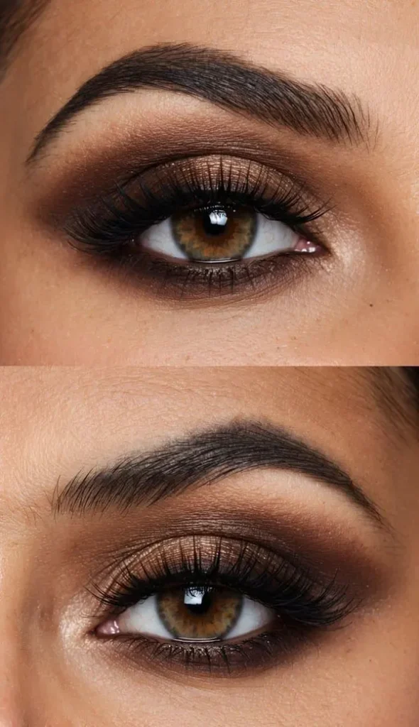 33 مدل سایه قهوه ای چشم | انتخابی که همیشه ساده به نظر میرسد، اما همیشه ساده نیست! 18 Brown shade 14