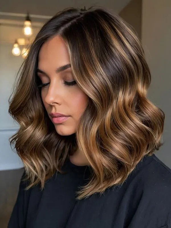 32 مدل رنگ مو کاپوچینو | اگه از بلوند خسته شدی، شاید وقت کاپوچینوئه! 31 Cappuccino hair color 28