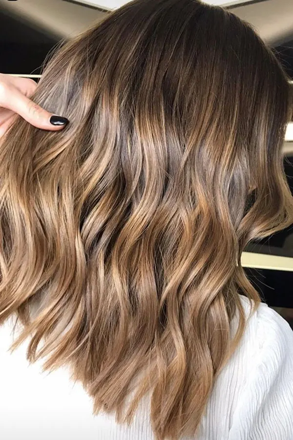 32 مدل رنگ مو کاپوچینو | اگه از بلوند خسته شدی، شاید وقت کاپوچینوئه! 4 Cappuccino hair color 3