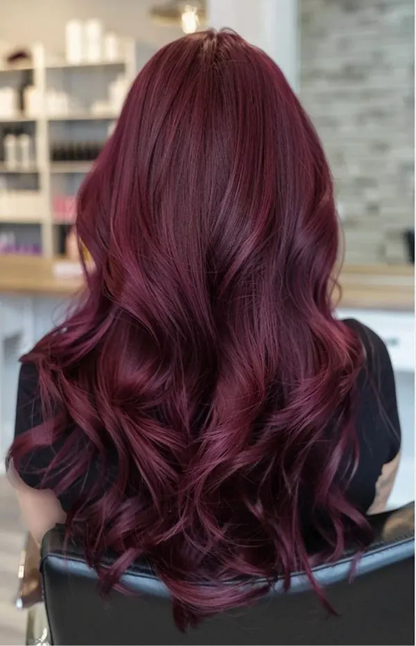 Cherry hair color without bleach 23