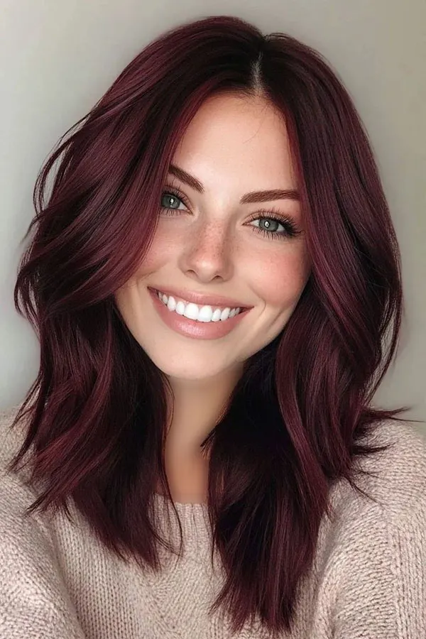 Cherry hair color without bleach 3