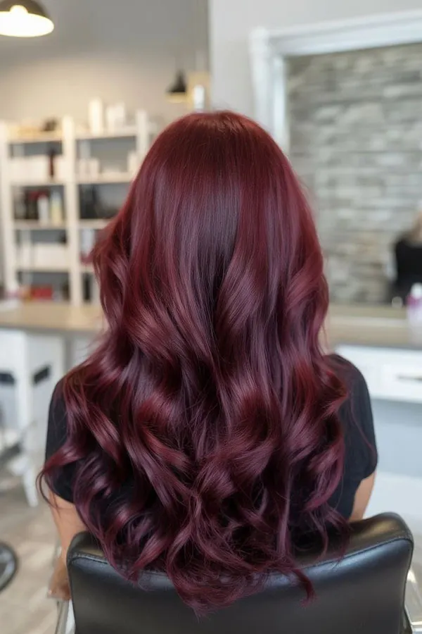 Cherry hair color without bleach 4
