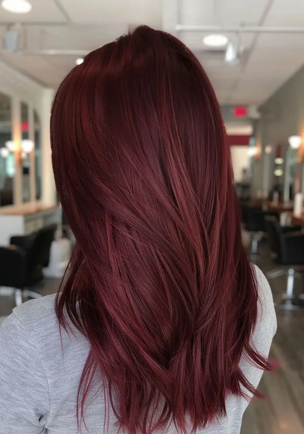 Cherry hair color without bleach 9