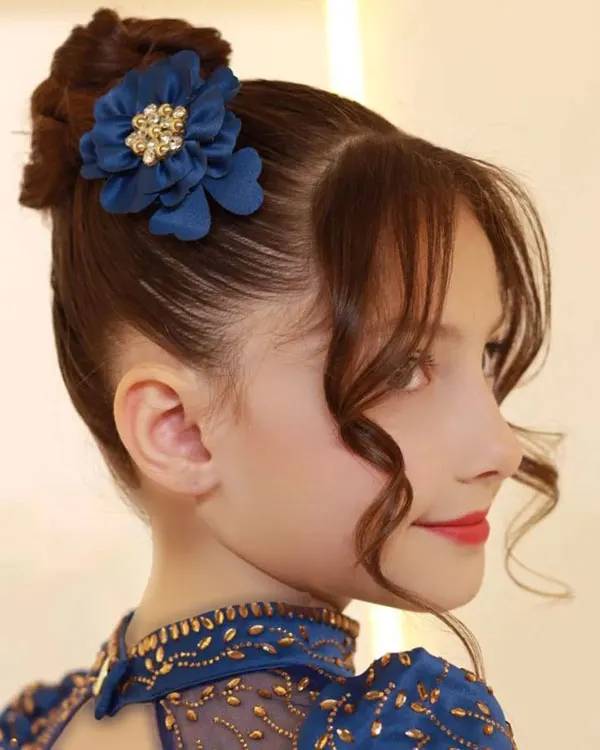 33 مدل مو بچه گانه برای مهمانی؛ از بافت ظریف تا دماسبی حبابی! 34 Childrens hairstyles for parties 26