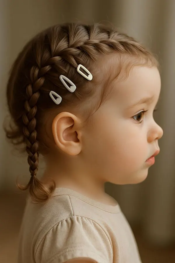 33 مدل مو بچه گانه برای مهمانی؛ از بافت ظریف تا دماسبی حبابی! 32 Childrens hairstyles for parties 27