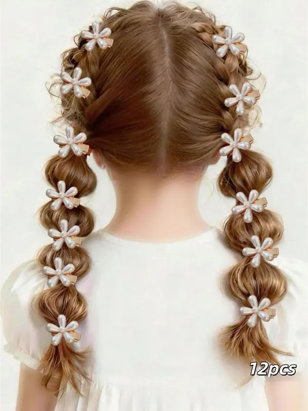 33 مدل مو بچه گانه برای مهمانی؛ از بافت ظریف تا دماسبی حبابی! 36 Childrens hairstyles for parties 28