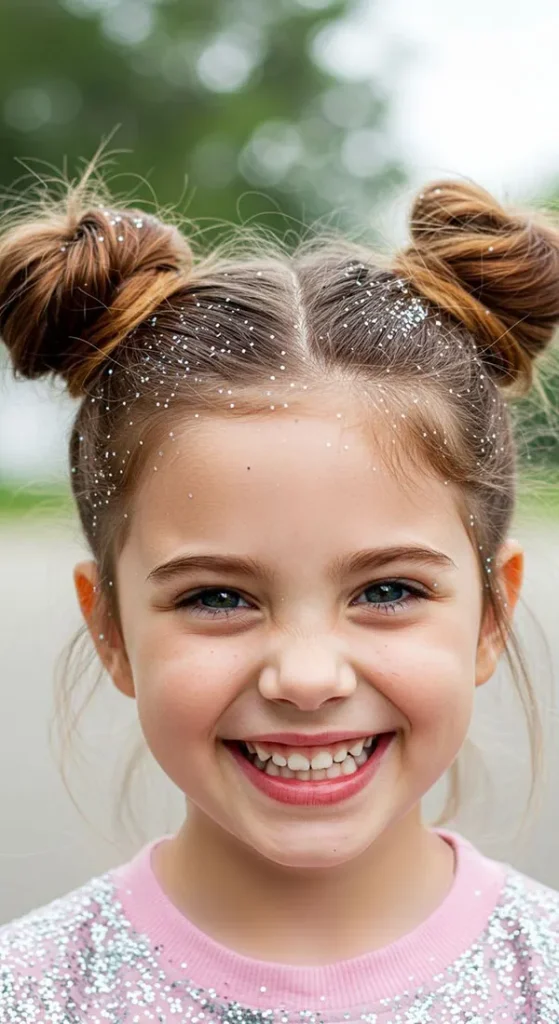 33 مدل مو بچه گانه برای مهمانی؛ از بافت ظریف تا دماسبی حبابی! 17 Childrens hairstyles for parties 9