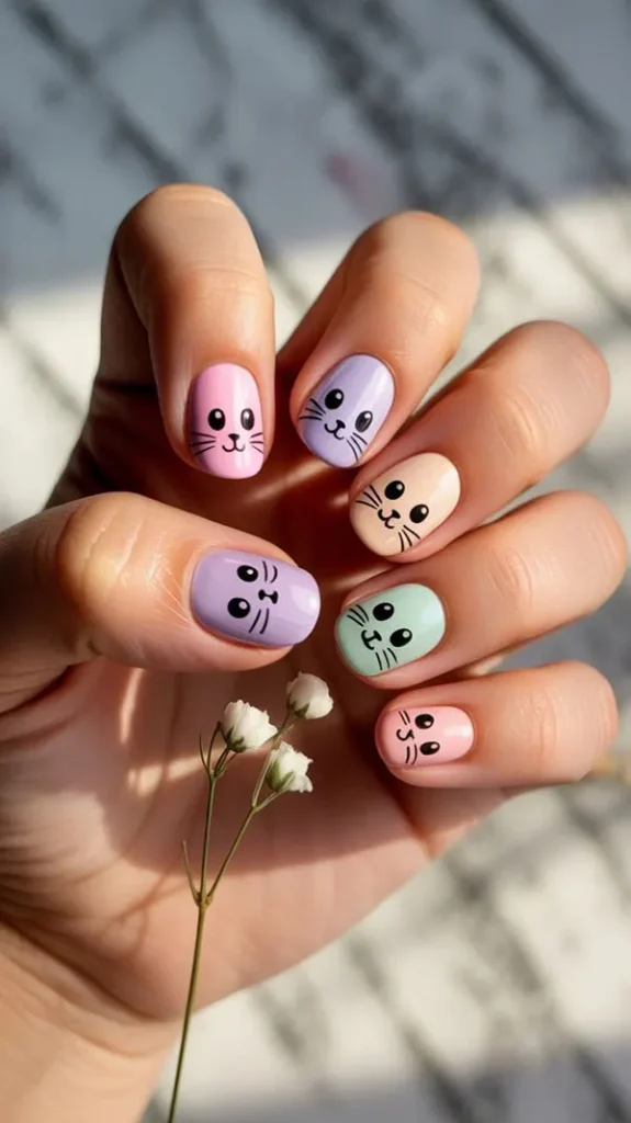 32 مدل ناخن بچه گانه فانتزی | طرحهایی که بچهها واقعاً دوست دارن! 9 Childrens nail model 7
