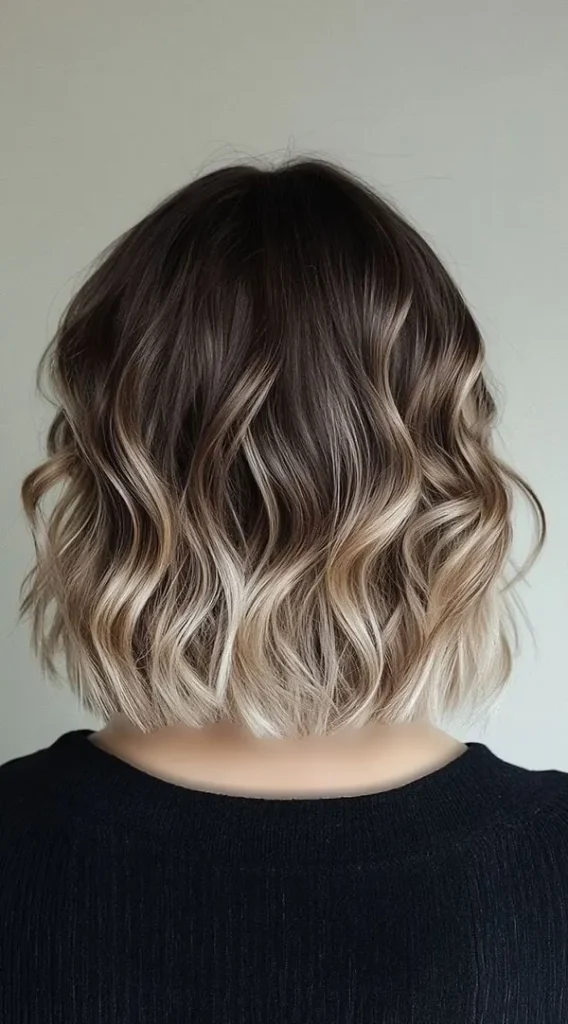 30 مدل رنگ مو هایلایت تیره و روشن موی کوتاه | این رنگ مو چرا هنوز از مد نیفتاده؟! 24 Dark and light highlight hair color for short hair 20