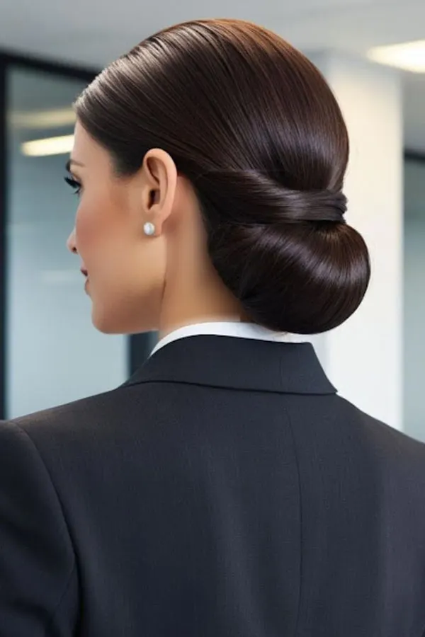 European low chignon 12