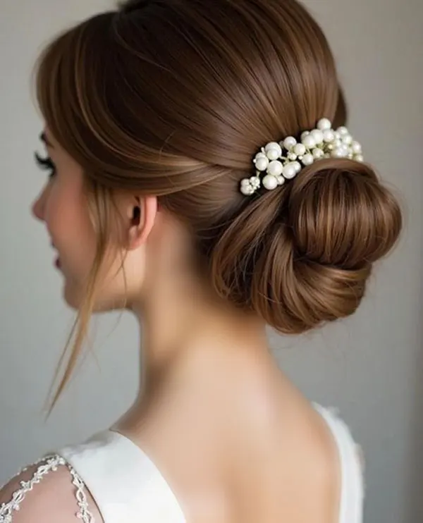 European low chignon 18