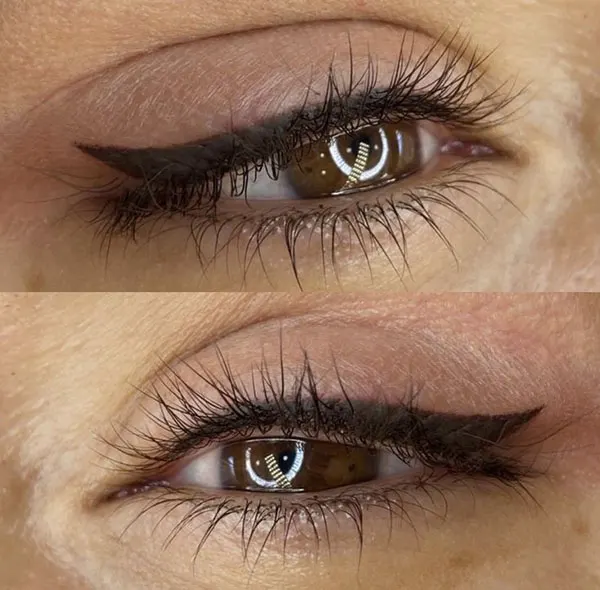 Eyeliner tattoo model 2